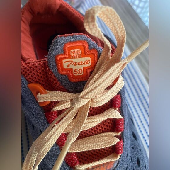 Nike Free Run Trail 'Thunder Blue' Suede CW5814-400 New Size 7 No Box Men’s - Picture 9 of 16